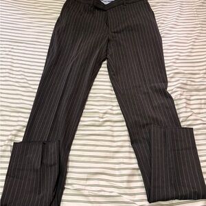 Polo Ralph Lauren Black Pinstripe Dress Pants